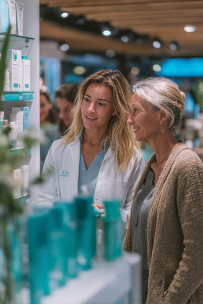 produit cosmetique en pharmacie